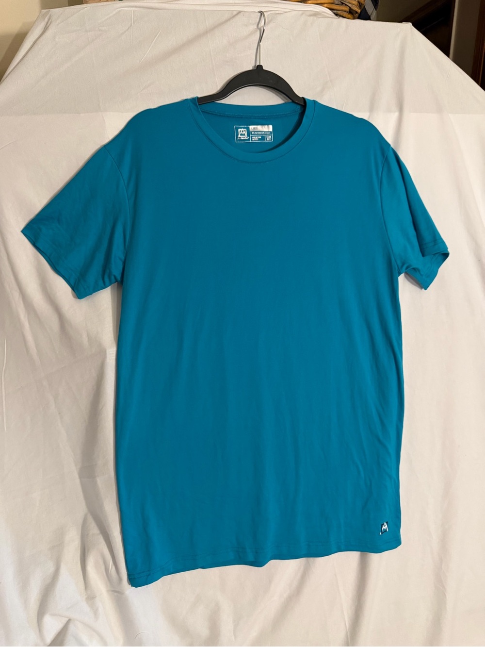 #570 Men's Crew Neck T-Shirt - Teal Blue